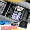 Qlhshop 3Pcs Center Console Organizer for 2025 2024 Toyota Grand