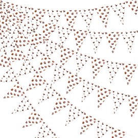 3PCS Espresso Martini Triangle Pennant Banner Brown Coffee Bean Hanging Flag Banner Martini Bar Triangle Bunting Banner for Women Bachelorette Party Wedding Birthday Party Decor Supplies