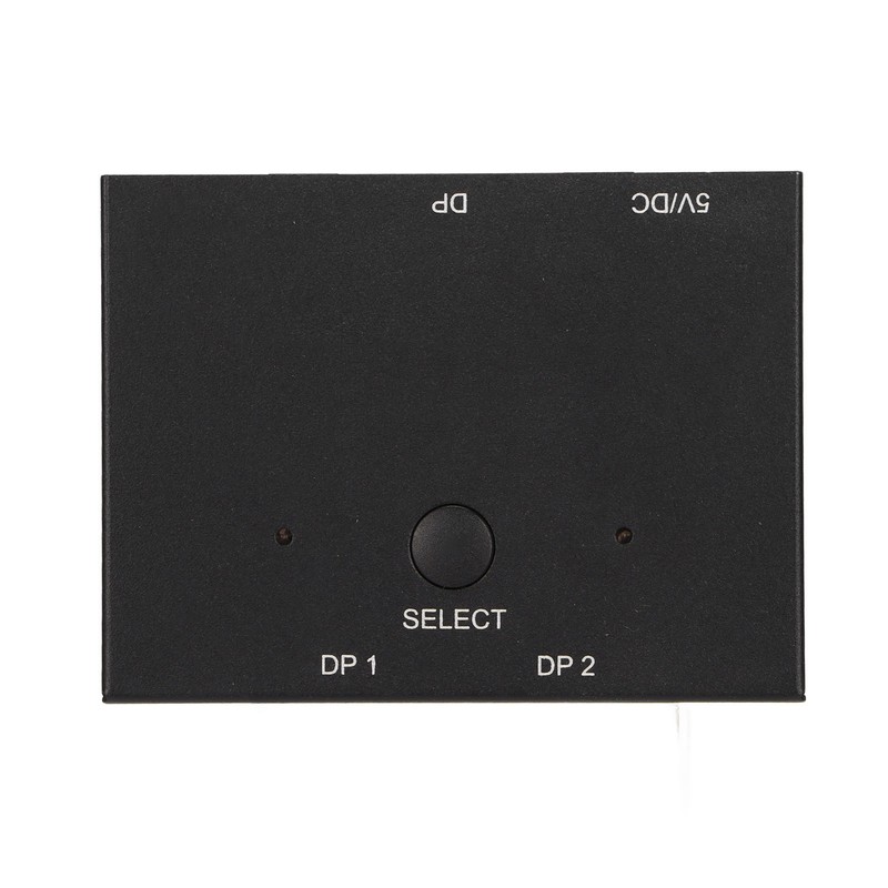 Displayport Splitter Bidirectional DP Switch Aluminium Alloy Displayport Switcher 8K
