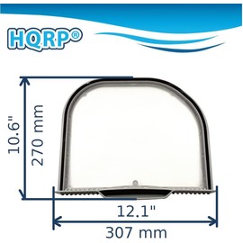 HQRP Dryer Lint Filter compatible with LG Dryers DLEX5170V, DLEX5170W, DLEX5680W, DLEY1201V, DLEY1201W, DLGY1202V, DLEY1701V, DLEY1701W, DLE1501W, DLG1102W, DLG5002W, DLG4971W