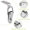 UFURMATE Tool Box Hasps, 6PCS Metal Toggle Latch Cabinet Trunk