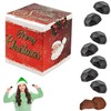 Fruidles Christmas Coal Chocolate Milk Double Crispy Coal, Party Bag