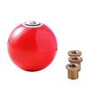 Mavota Pool Ball Gear Knob Red 3 Gear Stick Shifter