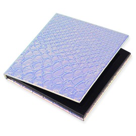 Empty Eyeshadow Box, Empty Magnetic Palette for Eyeshadow, Mermaid Empty Eyeshadow Box for DIY Tool, Highlighter/Blush/Baked Powder/Foundation (S)