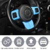 JeCar Interior Steering Wheel Decoration Trim Kits For Jeep Wrangler