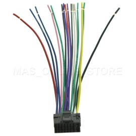 AFTERMARKET WIRE HARNESS FOR PIONEER DEH-P6800MP DEHP6800MP *PAY TODAY SHIPS TODAY*