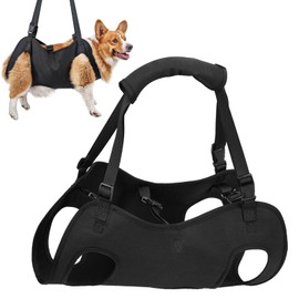 YushengTai Dog Carrying Aid, Carrying Harness, Dog Lifting Harness, Dog Backpack up to 15 kg, Dog Carrier Strap, Carrying Harness for Dogs, Pet Support, for Disabled, Injured and Elderly Dogs