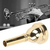 Trombone Mouthpiece Alto Mouth Piece Copper Instrument Accessory Replacement PartGold