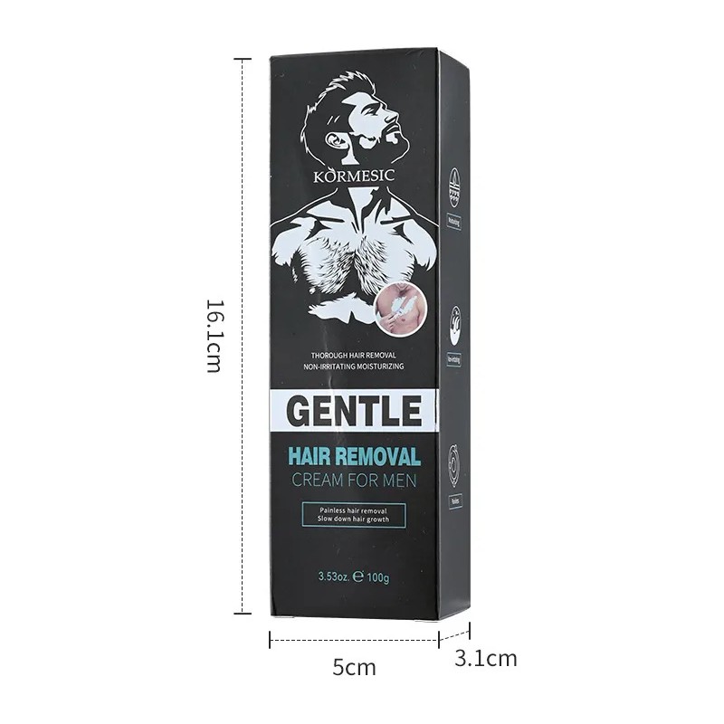 Crema Depilatoria Corporal Para Hombres 100g