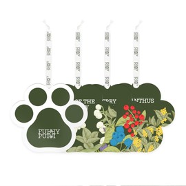 Furry Purr Car Air Freshener Hanging Cute Paw Air Fresheners, Lily Of The Valley/Osmanthus/Berry Rum Pack of 3, Pet-Friendly Air Freshener for Home & Auto, Non-toxic Odor Eliminating Air Freshener