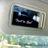 Set 3Pcs Trust in G*d Rear-View Mirror Decal Christian Religious