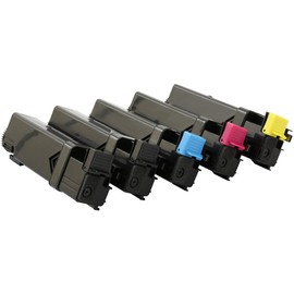 TONER EXPERTE Set of 5 Compatible with 593-10258 593-10259 593-10261 593-10260 Premium Toner Cartridges for Dell 1320c, 1320cn