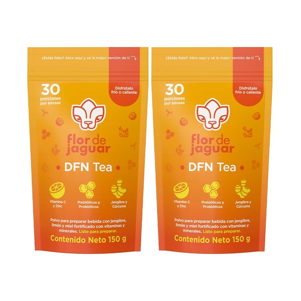 FLOR DE JAGUAR | Pack DFN Tea (2 piezas) |