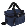 Collapsible Cooler Bag Oxford Cloth PEVA Leakproof Double Insulated Cooler
