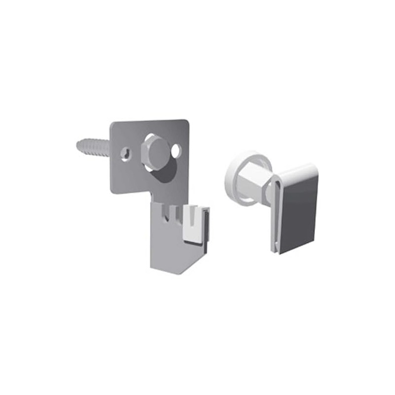 Jabema 3 x Radiator Mounting with Bracket, Wall Bracket, Radiator