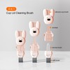 4 in 1 Cup Lid Cleaning Brush, 3 in 1