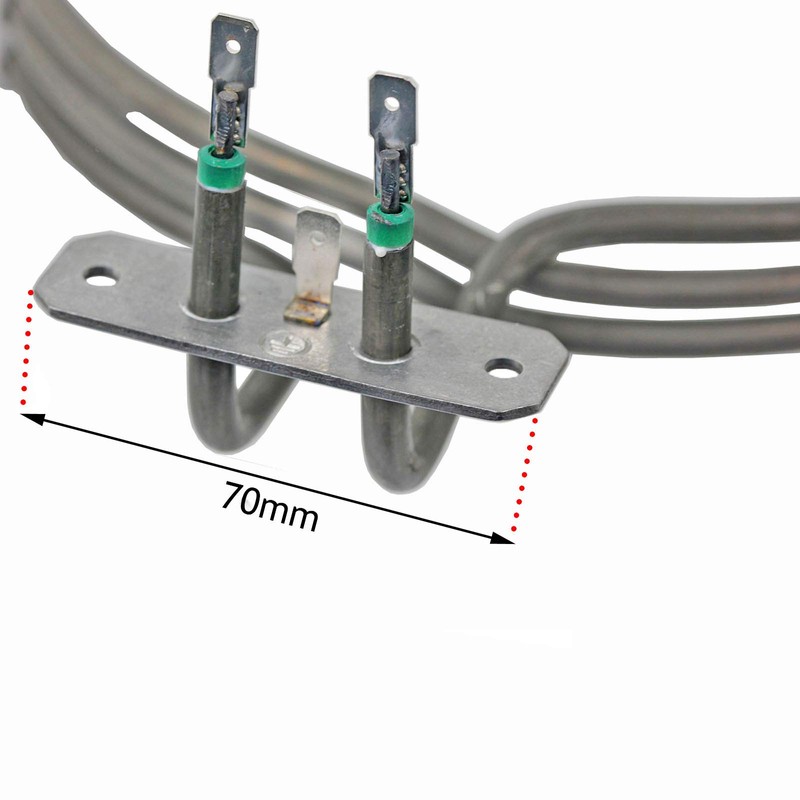 SPARES2GO 3 Turn Ego Manufactured Heater Element for Britannia Fan