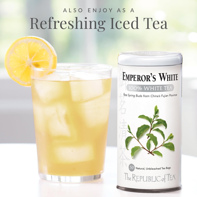 The Republic of Tea - Emperor's 100% White Tea, Zero