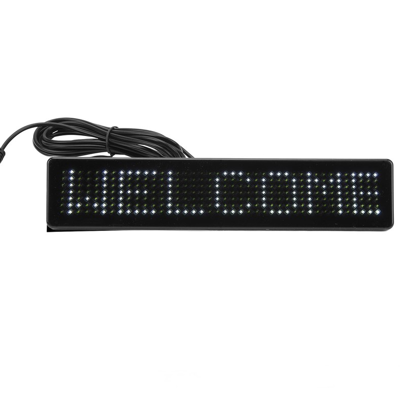 LED Matrix Panel Remote Control Programmable Scrolling LED Sign for