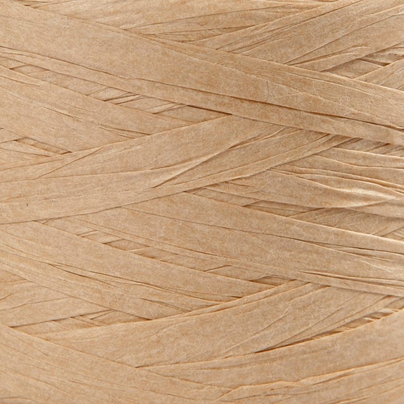 Paper Raffia Raffia L 100 m W 7-8 mm Beige