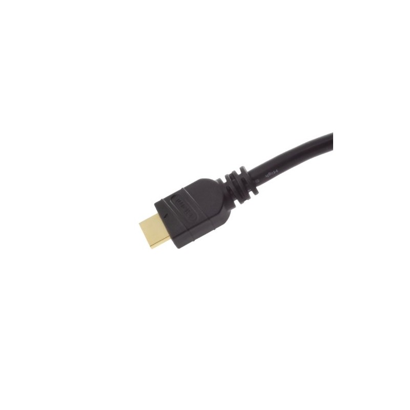 Tartan 28 AWG High Speed HDMI Cable with Ethernet, Black,