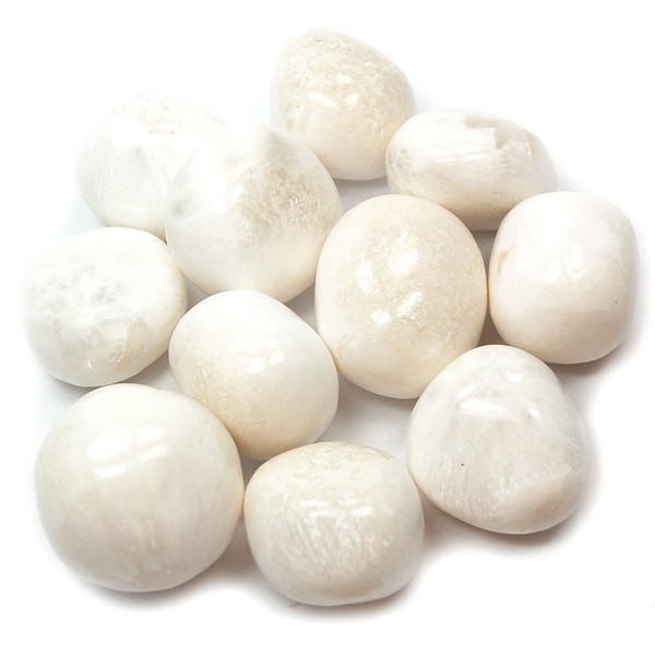 Pachamama Essentials Scolecite Tumbled - Healing Stone - Crystal Healing 20-25mm