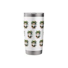 Gardening Dad Gnome With Garden Scissors Funny Plant Lover Stainless Steel Insulated Tumbler
