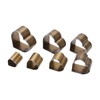 7Pcs Leather Cutting Die High Carbon Steel Heart Shape Simple