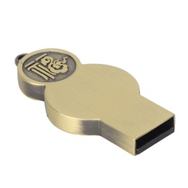 USB Flash Disk Portable Waterproof Metal 2.0 Drive Storage Memory Stick for Data Transmission Sharing32GB