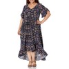 Avenue Plus Size Dress PRT VAL, in Butterfly Pair, Size,