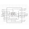 Home Water Floor Heating Thermostat Programmable Intelligent Thermostat Switch Multi