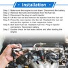 6 Pcs Fuel Injector for Nissan Pathfinder 3.0 1990-1995 No.1660088G10/16600-88G00