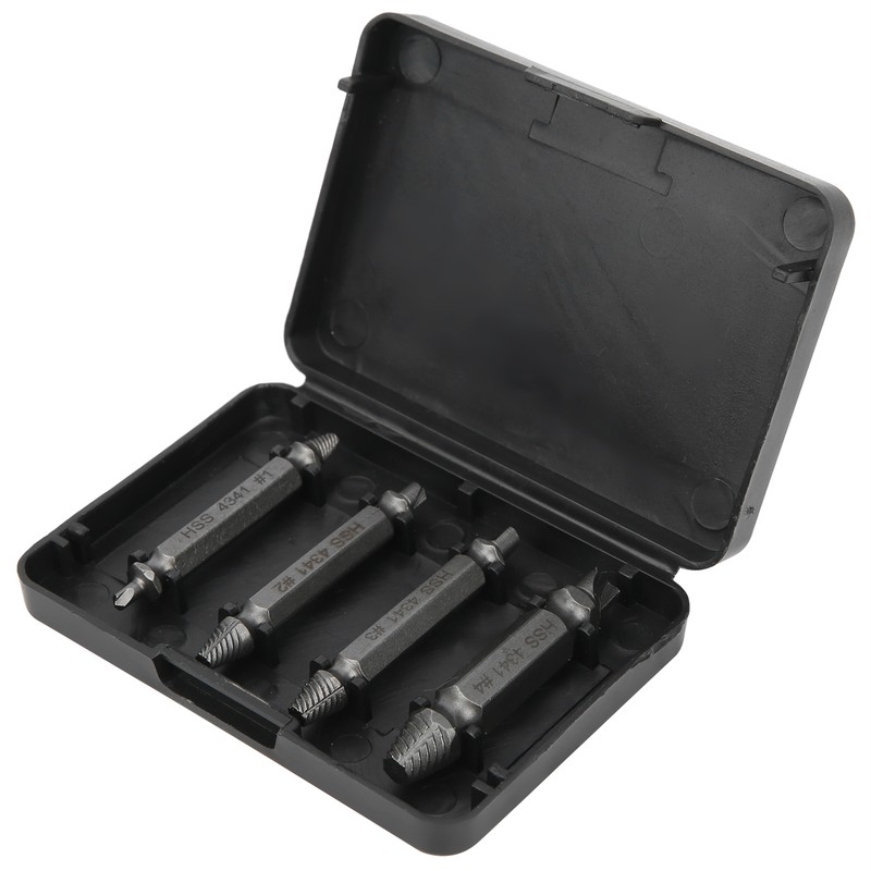 3 Box Screw Extractor Damaged Speed Out Drill Bits Remover