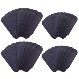Pack of 80 Foot File Replacement Sheets, Foot File Sandpaper Sheets, Pedicure Foot File Replacement Pads, Wear-resistant and Waterproof Sanding Pads, Sanding Pads for Rough and Fine Surfaces