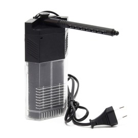 SunSun JP-093 Internal Filter Aquarium with Pump 450 l/h 5 W Corner Filter M for Small Aquarium up to 60 L