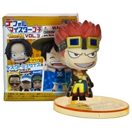 BANDAI Eustass Captain Kid: 5cm Deformeister Petit DMP Mini Statue Figurine Series #3 (Japanese Import) [68702]