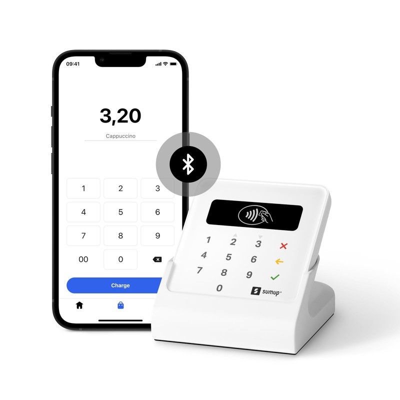 SumUp Air Bundle - Air Card Reader & Charging Station