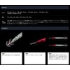 ジークラック(GEECRACK) エギ 泥棒スッテスリム 10号 100mm 約38g ブラック/チャート #049 ルアー