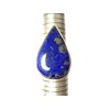 LAPIS LAZULI Sterling Silver 925 Gemstone Ring (Size L) -