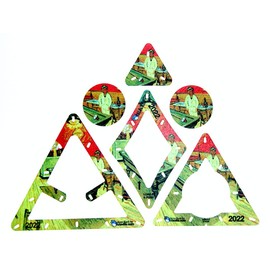 Accu-Rack Outsville Billiards Template Set (Solo, Diamond 9 & Pro 10) - Night Cafe Design