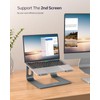 Nulaxy Fully Aluminum Laptop Stand, Detachable Ergonomic Laptop Holder Mount