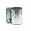 Double Clamp Stainless Steel Exhaust Clamp Pipe Connector Diameter 45