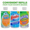 Fantastik Kitchen Cleaner Concentrate, Concentrated Refill Bottles, 2.9 Fl Oz-