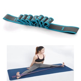 Stretch Band, Fitness Band, Leg Stretcher, High Elasticity, 9 Levels of Strength, Unisex Stretch Belt, For Ballet, Yoga, Dance, Gymnastics, Ballet, Taekwondo, Etc. Equipment, Yoga Stretch Strap,