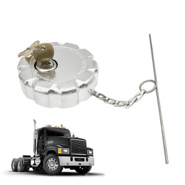 3" Locking Diesel Fuel Cap for Volvo VN VNL Series & Mack Trucks ultra Low Sulfur Fuel Tanks or PNG tanks 2010 & later, Diesel Fuel Cap Non-Vented Replaces OE 20770691 20511590 S23949