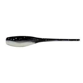 Bobby Garland The Original 2" Baby Shad Soft Plastic Fishing Lure, Fishing Gear and Accessories, 18 per Pack, Tuxedo Shimmer