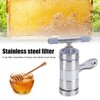 aqxreight Honey Extractor, Portable Mini Stainless Steel Honey Extractor, Manual