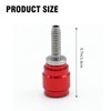 Ollanoos 4 Sets Disc Bicycle Olive Connecting Insert Oil Fitting