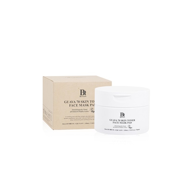 Benton Guava 70 Skin Toner Pads Full Size / 벤튼