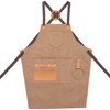 NEOVIVA Heavy Duty Work Apron for Kid Boys with Pockets